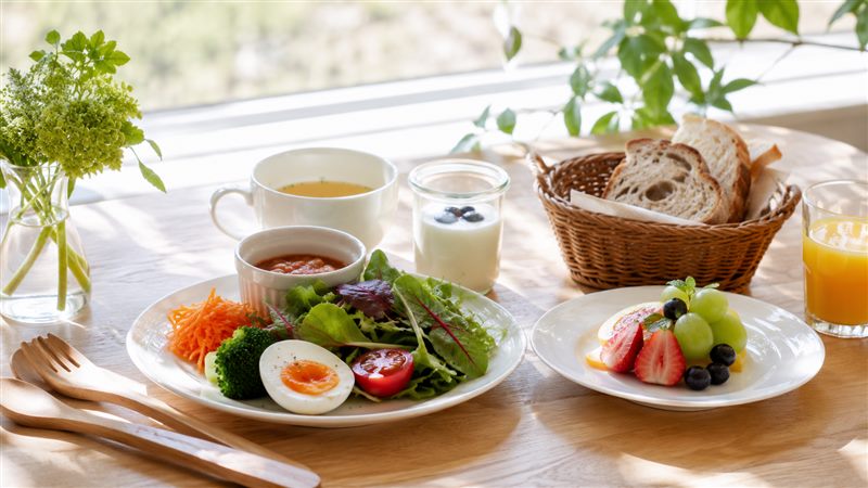 お食事 - 快眠のための夕食と朝食
